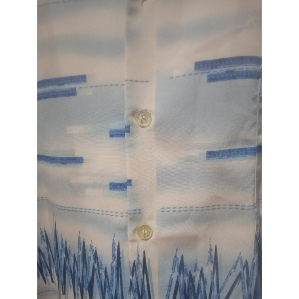VTG Southpole Shirt Mens 3XL Blue Short Sleeve Graphic Print Hip Hop Baggy Y2K - Picture 4 of 12